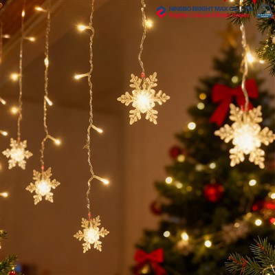 ไฟคริสต์มาส LED เชือกสีขาว